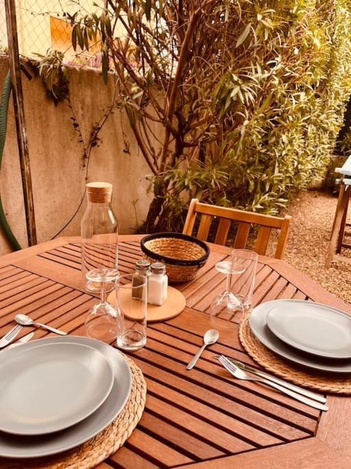 Studio Jardin Privatif 300M De La Plage Sainte-Maxime Buitenkant foto