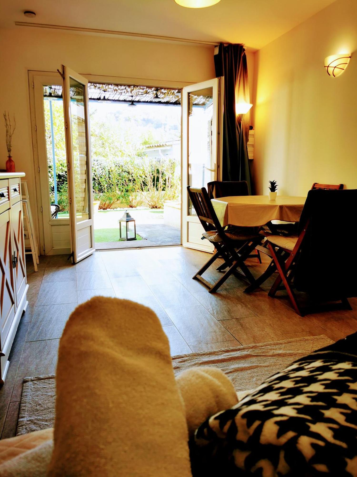 Studio Jardin Privatif 300M De La Plage Sainte-Maxime Buitenkant foto